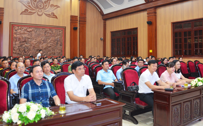 Hội nghị tập huấn công tác bảo vệ nền tảng tư tưởng của Đảng, đấu tranh phản bác quan điểm sai trái thù địch